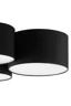   
                        
                        Світильник стельовий EGLO (Австрія) 52969    
                         у стилі Модерн.  
                        Тип джерела світла: світлодіодна лампа, змінна.                         Форма: Асиметрична.                         Кольори плафонів і підвісок: Чорний, Білий.                         Матеріал: Тканина.                          фото 2