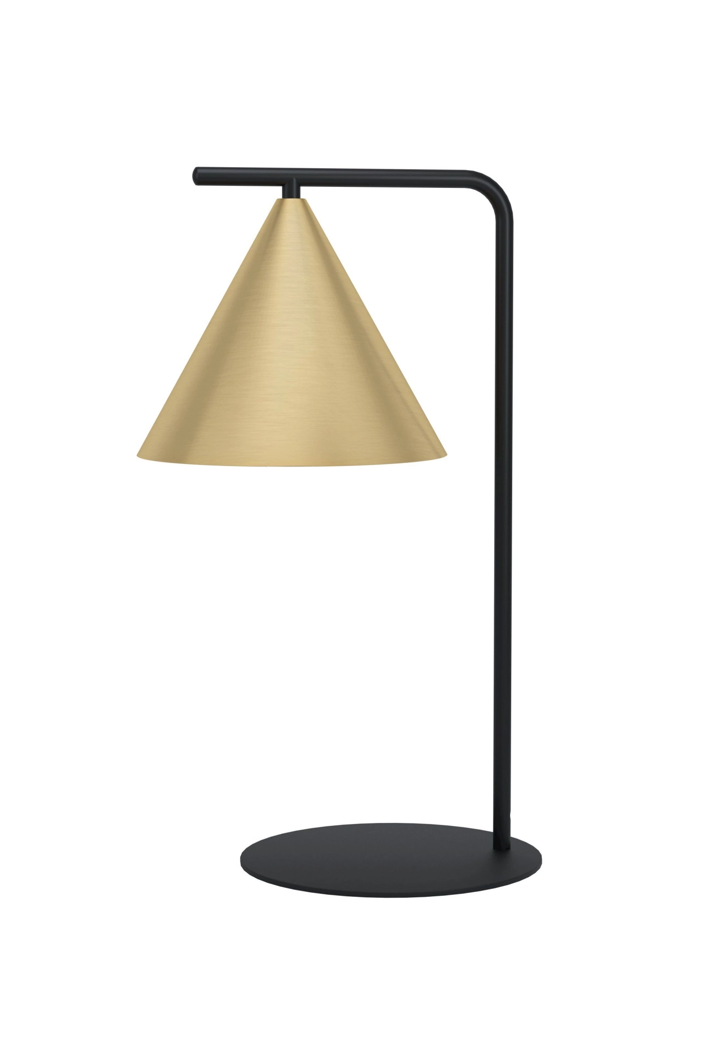   
                        Настільна лампа EGLO (Австрія) 53001    
                         у стилі лофт.  
                        Тип джерела світла: cвітлодіодні led, енергозберігаючі, розжарювання.                                                 Кольори плафонів і підвісок: золото.                         Матеріал: сталь.                          фото 1