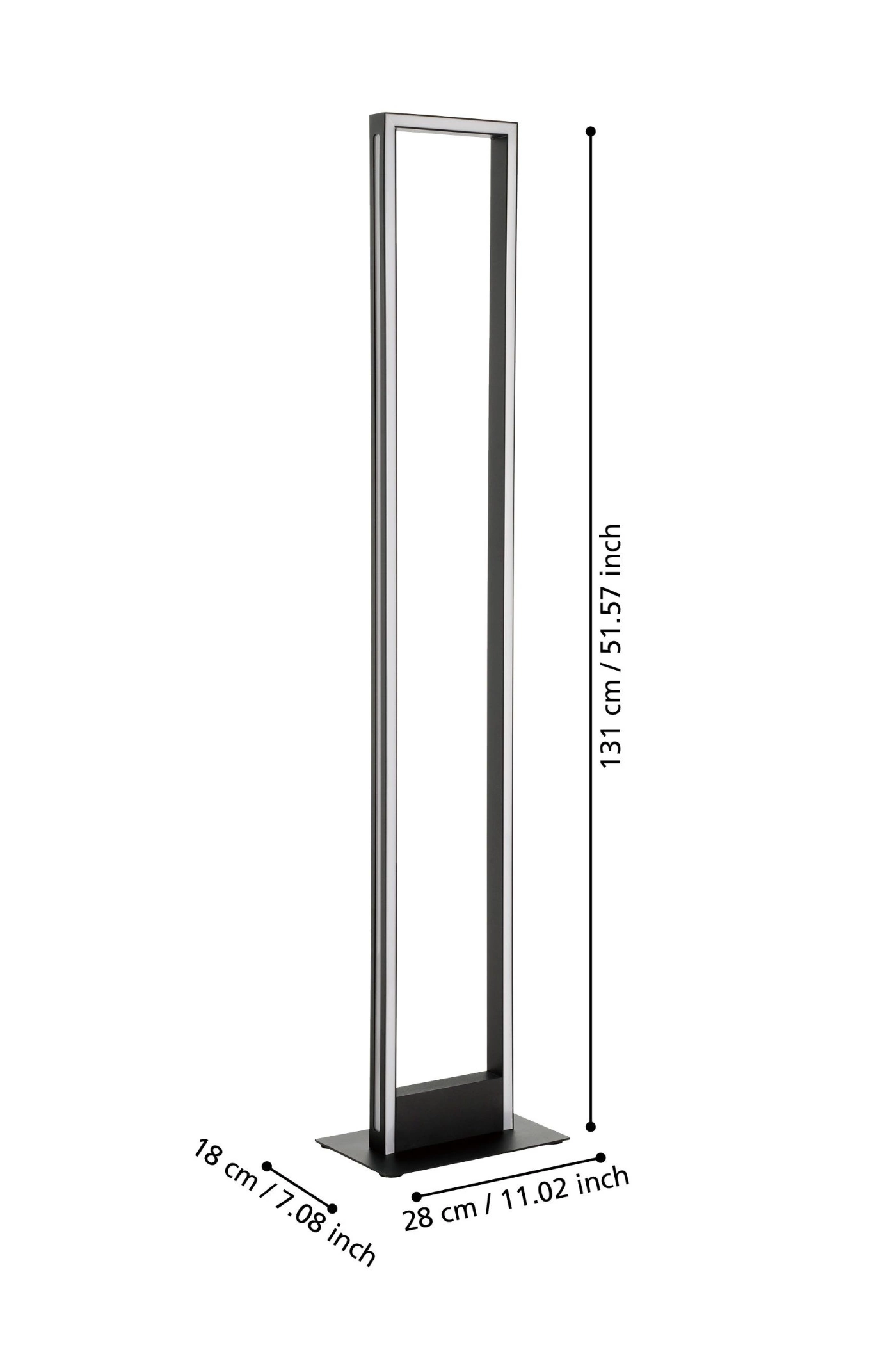   
                        
                        Торшер EGLO (Австрия) 53058    
                         В стиле Хай-тек.  
                        Тип источника света: встроенный led-модуль, несъемный.                                                 Цвета плафонов и подвесок: Черный, Белый.                         Материал: Сталь, Пластик.                          фото 4
