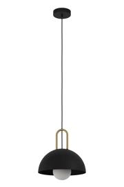   
                        
                        Люстра EGLO (Австрія) 53062    
                         у стилі Лофт.  
                        Тип джерела світла: світлодіодна лампа, змінна.                         Форма: Коло.                         Кольори плафонів і підвісок: Чорний.                         Матеріал: Сталь.                          фото 1
