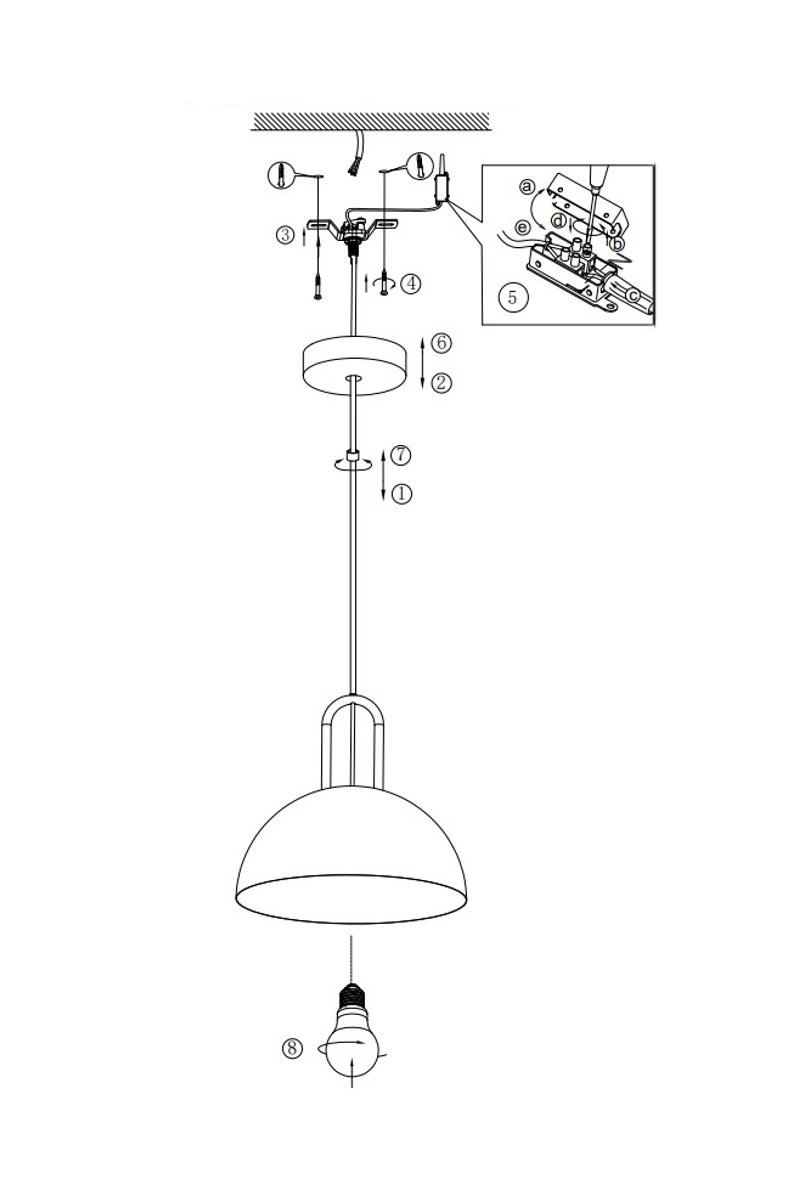   
                        
                        Люстра EGLO (Австрія) 53062    
                         у стилі Лофт.  
                        Тип джерела світла: світлодіодна лампа, змінна.                         Форма: Коло.                         Кольори плафонів і підвісок: Чорний.                         Матеріал: Сталь.                          фото 4
