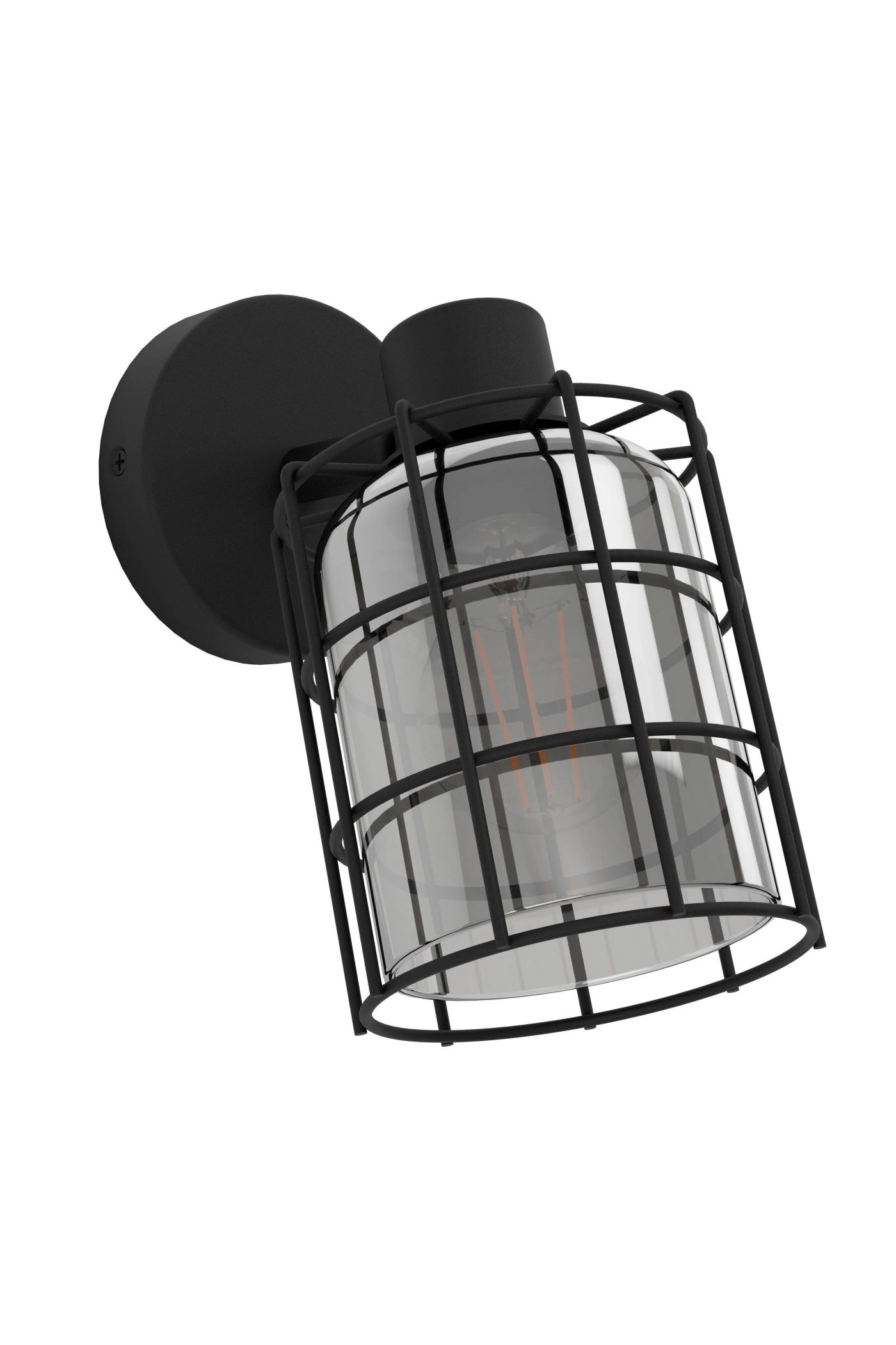   
                        
                        Бра EGLO (Австрия) 53076    
                         в стиле Хай-тек, Лофт.  
                        Тип источника света: светодиодная лампа, сменная.                                                 Цвета плафонов и подвесок: Серый, Черный.                         Материал: Стекло, Сталь.                          фото 1