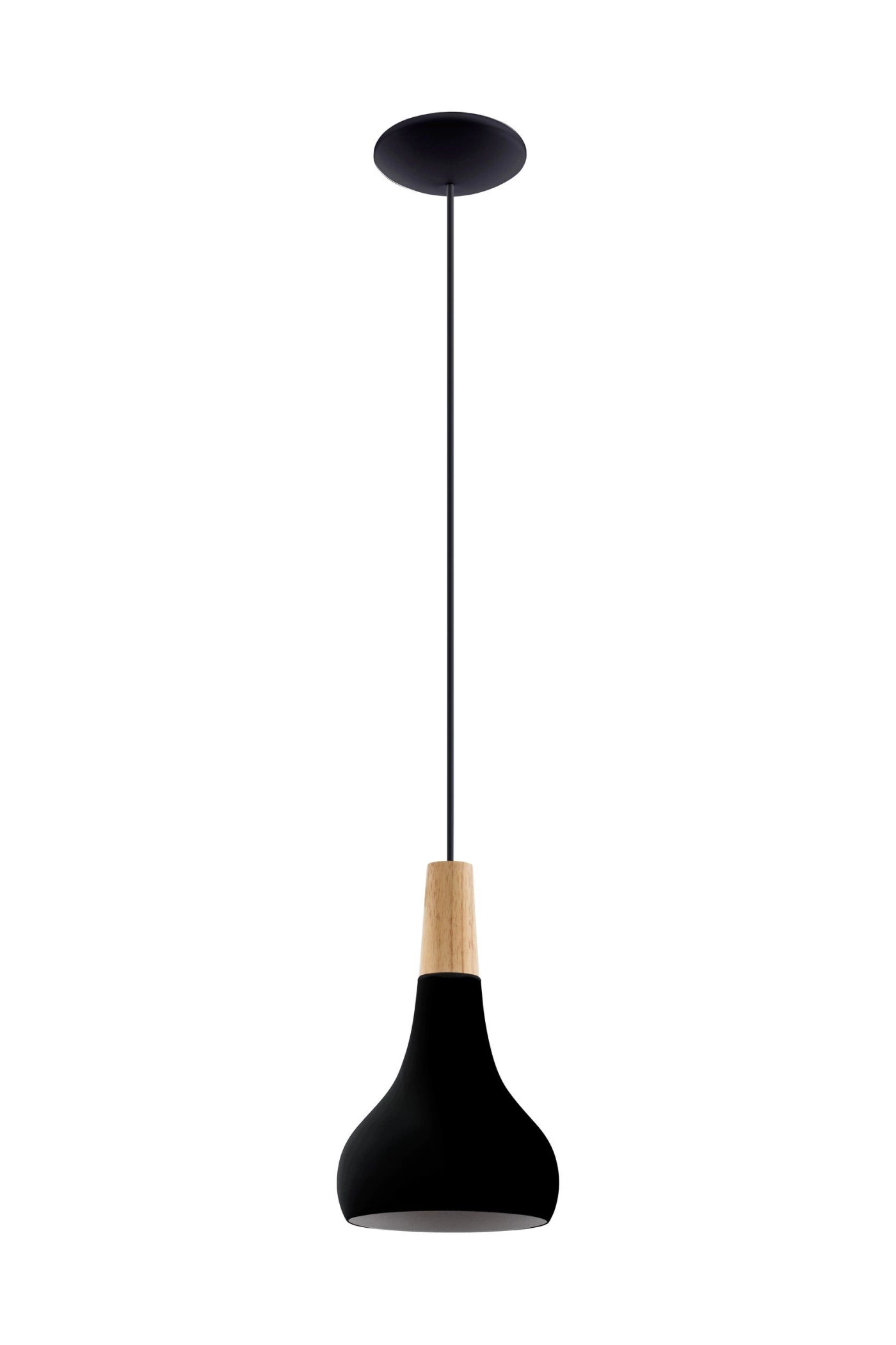   
                        
                        Люстра EGLO (Австрія) 53168    
                         у стилі Скандинавський, Лофт.  
                        Тип джерела світла: світлодіодна лампа, змінна.                         Форма: Коло.                         Кольори плафонів і підвісок: Чорний, Коричневий.                         Матеріал: Сталь, Дерево.                          фото 1