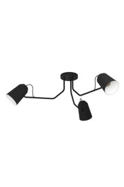  
                        
                        Люстра EGLO (Австрия) 53180    
                         в стиле Лофт, Хай-тек.  
                        Тип источника света: светодиодная лампа, сменная.                         Форма: Круг.                         Цвета плафонов и подвесок: Черный, Белый.                         Материал: Сталь.                          фото 1
