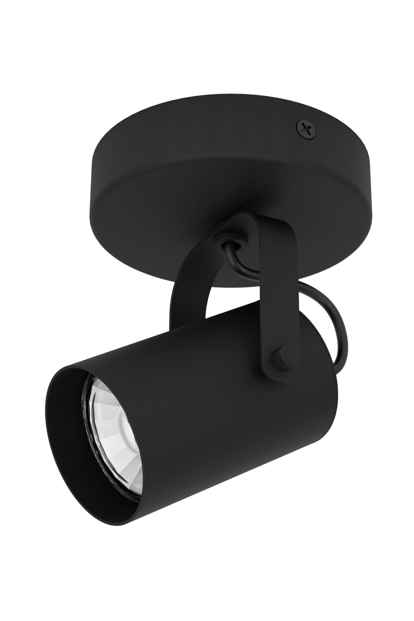   
                        
                        Точковий світильник EGLO (Австрія) 53192    
                         у стилі Хай-тек, Лофт.  
                        Тип джерела світла: світлодіодна лампа, змінна.                         Форма: Коло.                         Кольори плафонів і підвісок: Чорний.                         Матеріал: Сталь.                          фото 1