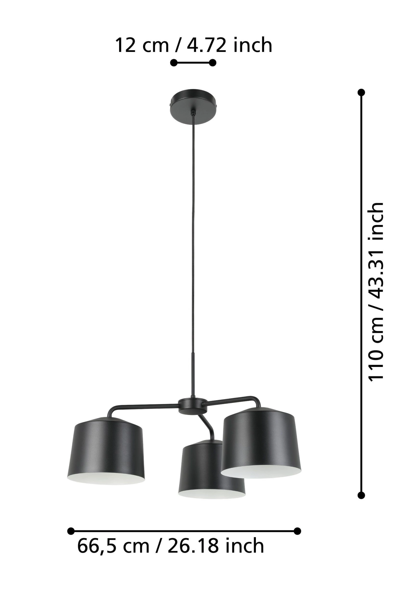   
                        
                        Люстра EGLO (Австрія) 53230    
                         у стилі Лофт.  
                        Тип джерела світла: світлодіодна лампа, змінна.                         Форма: Коло.                         Кольори плафонів і підвісок: Чорний, Білий.                         Матеріал: Сталь.                          фото 4