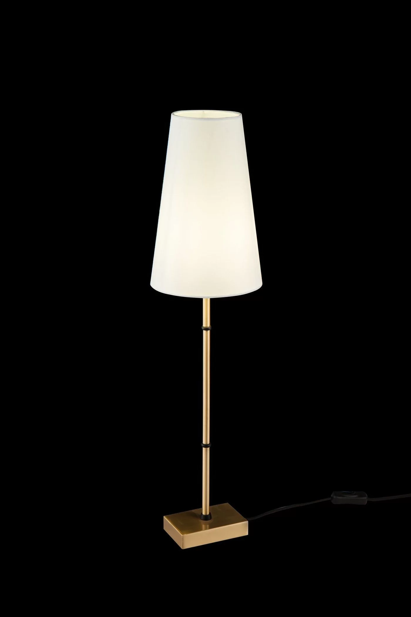   
                        
                        Настільна лампа VASMAR (Україна) 53282    
                         у стилі Модерн.  
                        Тип джерела світла: світлодіодна лампа, змінна.                                                 Кольори плафонів і підвісок: Білий.                         Матеріал: Тканина, Пластик.                          фото 2