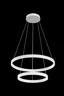   
                        
                        Люстра VASMAR (Украина) 53337    
                         в стиле Хай-тек.  
                        Тип источника света: встроенный led-модуль, несъемный.                         Форма: Круг.                         Цвета плафонов и подвесок: Белый.                         Материал: Алюминий.                          фото 4