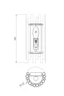   
                        
                        Светильник настенный VASMAR (Украина) 53346    
                         в стиле Модерн.  
                        Тип источника света: светодиодная лампа, сменная.                                                 Цвета плафонов и подвесок: Латунь.                         Материал: Металл.                          фото 3