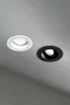   
                        
                        Точечный светильник VASMAR (Украина) 53358    
                         в стиле Хай-тек.  
                        Тип источника света: светодиодная лампа, сменная.                         Форма: Круг.                         Цвета плафонов и подвесок: Белый.                         Материал: Алюминий.                          фото 4