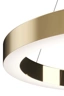   
                        Люстра VASMAR (Україна) 53413    
                         у стилі лофт.  
                        Тип джерела світла: вбудовані світлодіоди led.                         Форма: коло.                         Кольори плафонів і підвісок: золото, білий.                         Матеріал: метал, пластик.                          фото 2