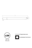   
                        
                        Трековий світильник VASMAR (Україна) 53417    
                         у стилі Хай-тек.  
                        Тип джерела світла: вбудований led-модуль, незмінний.                                                 Кольори плафонів і підвісок: Чорний, Білий.                         Матеріал: Метал, Акрил.                          фото 5