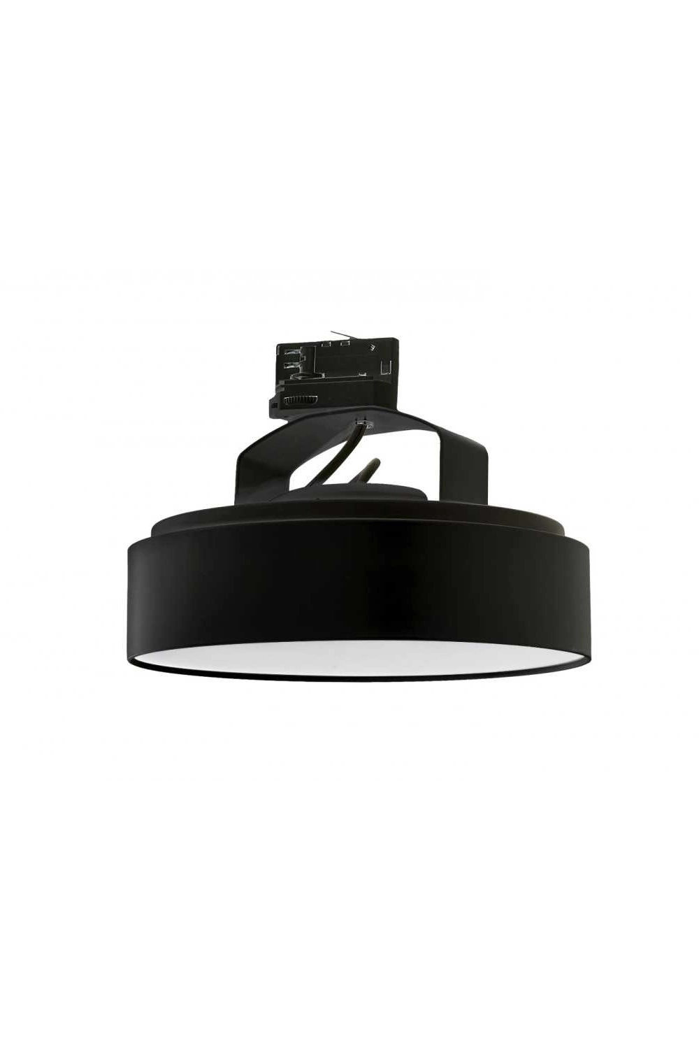   
                        Трековый светильник AZZARDO  (Польша) 53494    
                         в стиле Хай-тек, Лофт.  
                        Тип источника света: встроенный led-модуль, несъемный.                                                 Цвета плафонов и подвесок: Черный, Белый.                         Материал: Пластик, Металл.                          фото 2