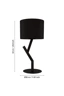   
                        
                        Настільна лампа EGLO (Австрія) 53763    
                         у стилі Скандинавський, Флористика.  
                        Тип джерела світла: світлодіодна лампа, змінна.                                                 Кольори плафонів і підвісок: Чорний.                         Матеріал: Тканина.                          фото 4