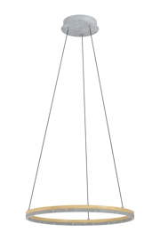  
                        
                        Люстра EGLO (Австрія) 53768    
                         у стилі Скандинавський.  
                        Тип джерела світла: вбудований led-модуль, незмінний.                         Форма: Коло.                         Кольори плафонів і підвісок: Сірий, Коричневий, Білий.                         Матеріал: Сталь, Дерево, Пластик.                          фото 1
