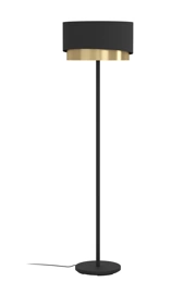   
                        
                        Торшер EGLO (Австрія) 53789    
                         у стилі Лофт.  
                        Тип джерела світла: світлодіодна лампа, змінна.                                                 Кольори плафонів і підвісок: Чорний, Жовтий.                         Матеріал: Тканина.                          фото 1
