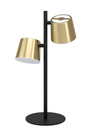   
                        
                        Настільна лампа EGLO (Австрія) 53828    
                         у стилі Лофт.  
                        Тип джерела світла: світлодіодна лампа, змінна.                                                 Кольори плафонів і підвісок: Жовтий, Білий.                         Матеріал: Сталь, Пластик.                          фото 1