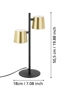   
                        
                        Настільна лампа EGLO (Австрія) 53828    
                         у стилі Лофт.  
                        Тип джерела світла: світлодіодна лампа, змінна.                                                 Кольори плафонів і підвісок: Жовтий, Білий.                         Матеріал: Сталь, Пластик.                          фото 4