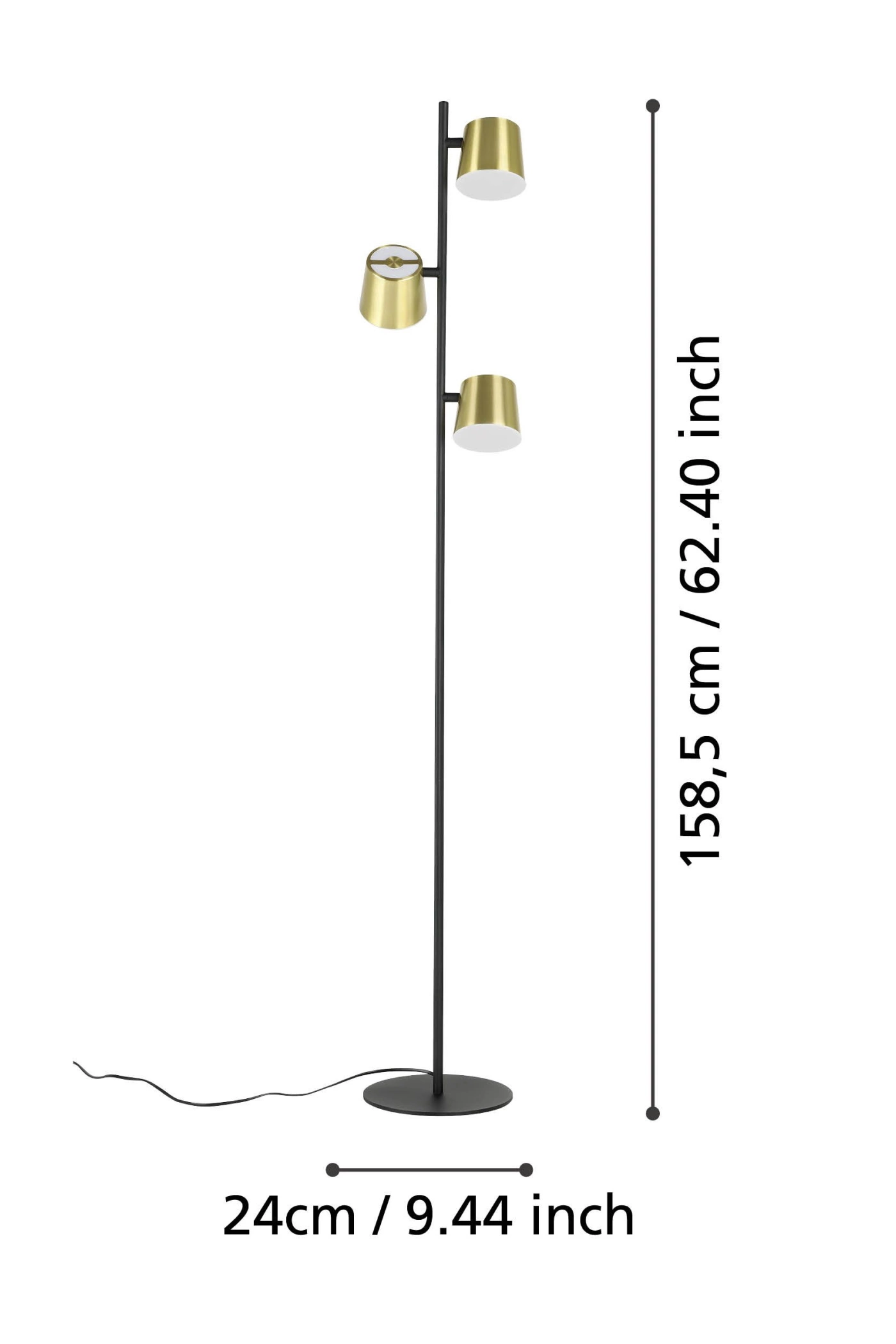   
                        
                        Торшер EGLO (Австрия) 53829    
                         в стиле Лофт.  
                        Тип источника света: светодиодная лампа, сменная.                                                 Цвета плафонов и подвесок: Желтый, Белый.                         Материал: Сталь, Пластик.                          фото 4