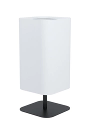   
                        
                        Настільна лампа EGLO (Австрія) 53837    
                         у стилі Модерн.  
                        Тип джерела світла: світлодіодна лампа, змінна.                                                 Кольори плафонів і підвісок: Білий.                         Матеріал: Тканина.                          фото 1