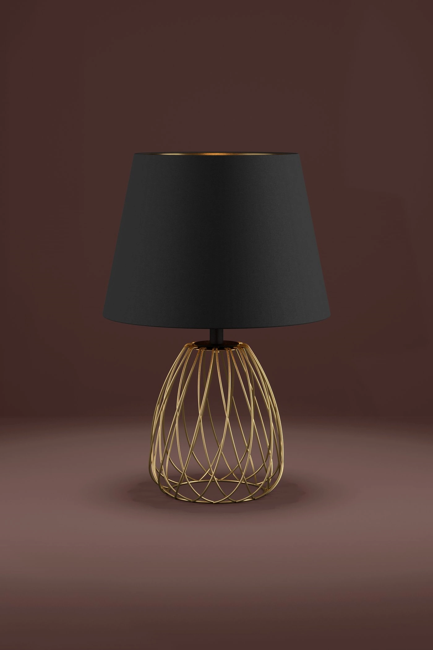   
                        
                        Настільна лампа EGLO (Австрія) 53858    
                         у стилі Лофт, Модерн.  
                        Тип джерела світла: світлодіодна лампа, змінна.                                                 Кольори плафонів і підвісок: Чорний, Жовтий.                         Матеріал: Тканина.                          фото 2