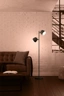   
                        
                        Торшер EGLO (Австрія) 53864    
                         у стилі Лофт.  
                        Тип джерела світла: світлодіодна лампа, змінна.                                                 Кольори плафонів і підвісок: Чорний, Білий.                         Матеріал: Сталь, Скло.                          фото 3