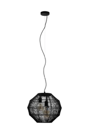   
                        
                        Люстра EGLO (Австрія) 53872    
                         у стилі Лофт.  
                        Тип джерела світла: світлодіодна лампа, змінна.                         Форма: Куля.                         Кольори плафонів і підвісок: Чорний.                         Матеріал: Сталь.                          фото 1