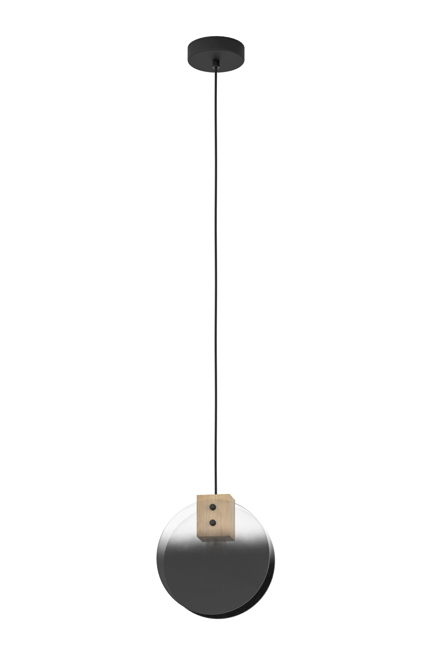   
                        
                        Люстра EGLO (Австрия) 53904    
                         в стиле Модерн.  
                        Тип источника света: светодиодная лампа, сменная.                         Форма: Круг.                         Цвета плафонов и подвесок: Черный, Прозрачный, Серый.                         Материал: Стекло.                          фото 1