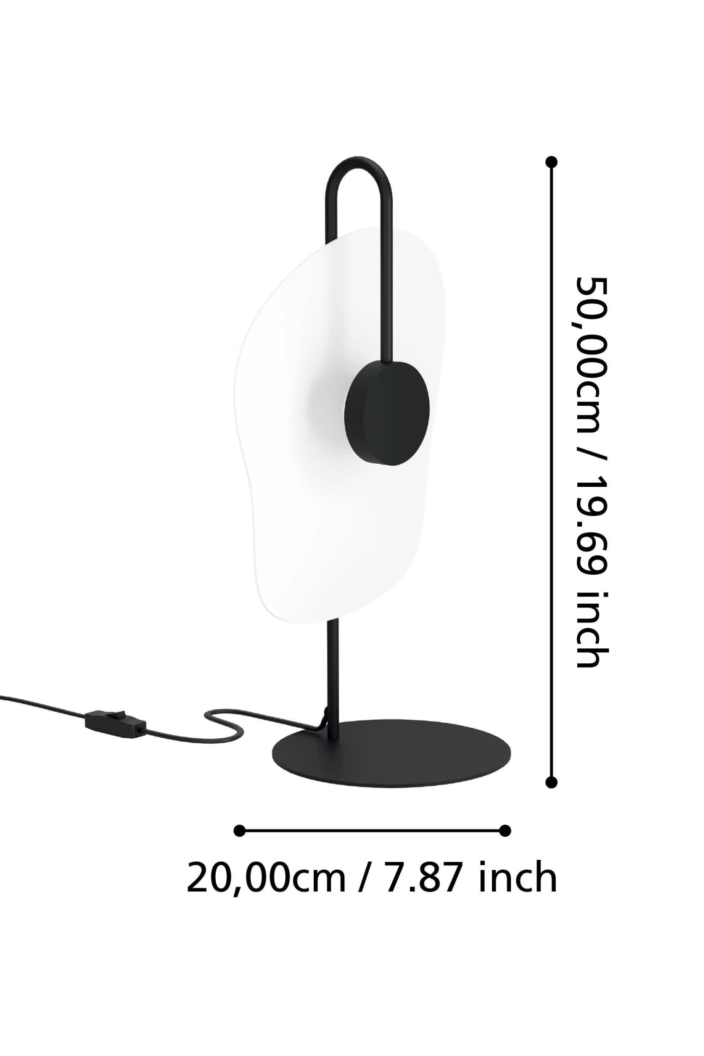   
                        Настільна лампа EGLO (Австрія) 53918    
                         у стилі Лофт.  
                        Тип джерела світла: вбудовані світлодіоди led.                                                 Кольори плафонів і підвісок: Білий.                         Матеріал: Дерево.                          фото 3