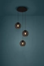   
                        
                        Люстра EGLO (Австрія) 53920    
                         у стилі Модерн.  
                        Тип джерела світла: світлодіодна лампа, змінна.                         Форма: Коло.                         Кольори плафонів і підвісок: Сірий.                         Матеріал: Скло.                          фото 2