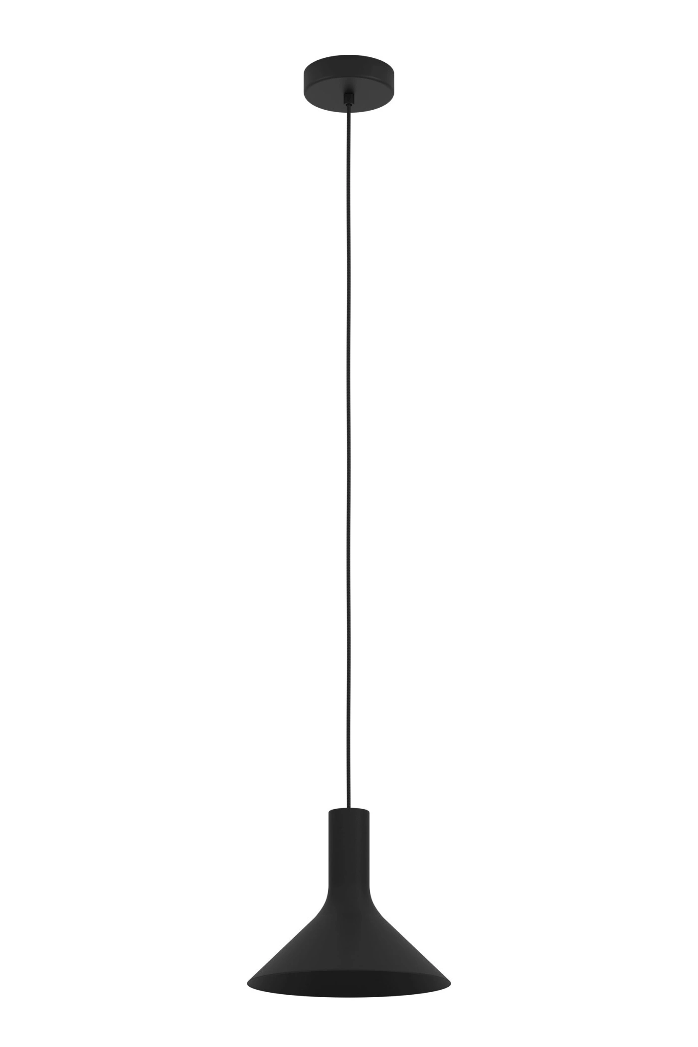   
                        Люстра EGLO (Австрія) 53921    
                         у стилі Лофт, Хай-тек.  
                        Тип джерела світла: cвітлодіодні led, енергозберігаючі, розжарювання.                         Форма: Коло.                         Кольори плафонів і підвісок: Чорний.                         Матеріал: Сталь.                          фото 1