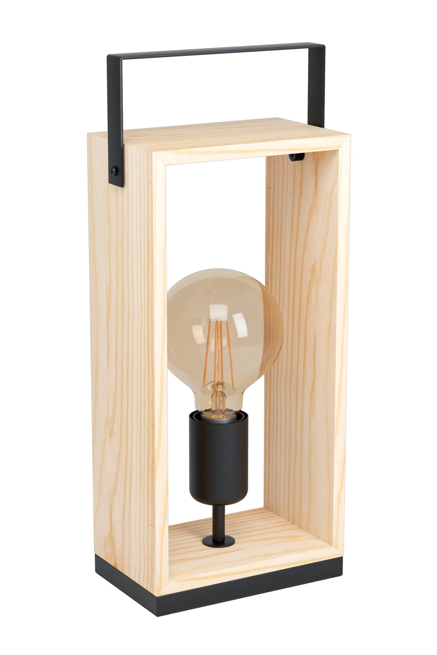   
                        
                        Настільна лампа EGLO (Австрія) 54073    
                         у стилі Скандинавський.  
                        Тип джерела світла: світлодіодна лампа, змінна.                                                 Кольори плафонів і підвісок: Коричневий, Чорний.                         Матеріал: Сталь, Дерево.                          фото 1