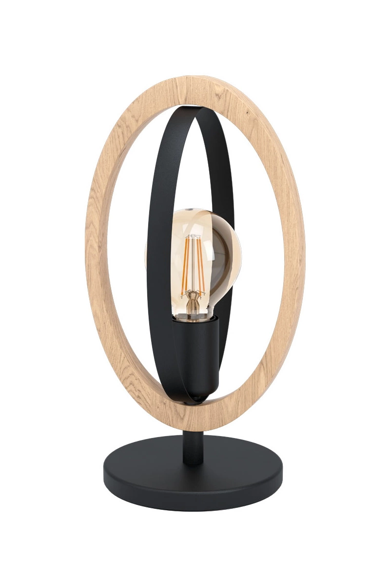   
                        
                        Настільна лампа EGLO (Австрія) 54096    
                         у стилі Скандинавський.  
                        Тип джерела світла: світлодіодна лампа, змінна.                                                 Кольори плафонів і підвісок: Коричневий, Чорний.                         Матеріал: Дерево.                          фото 1