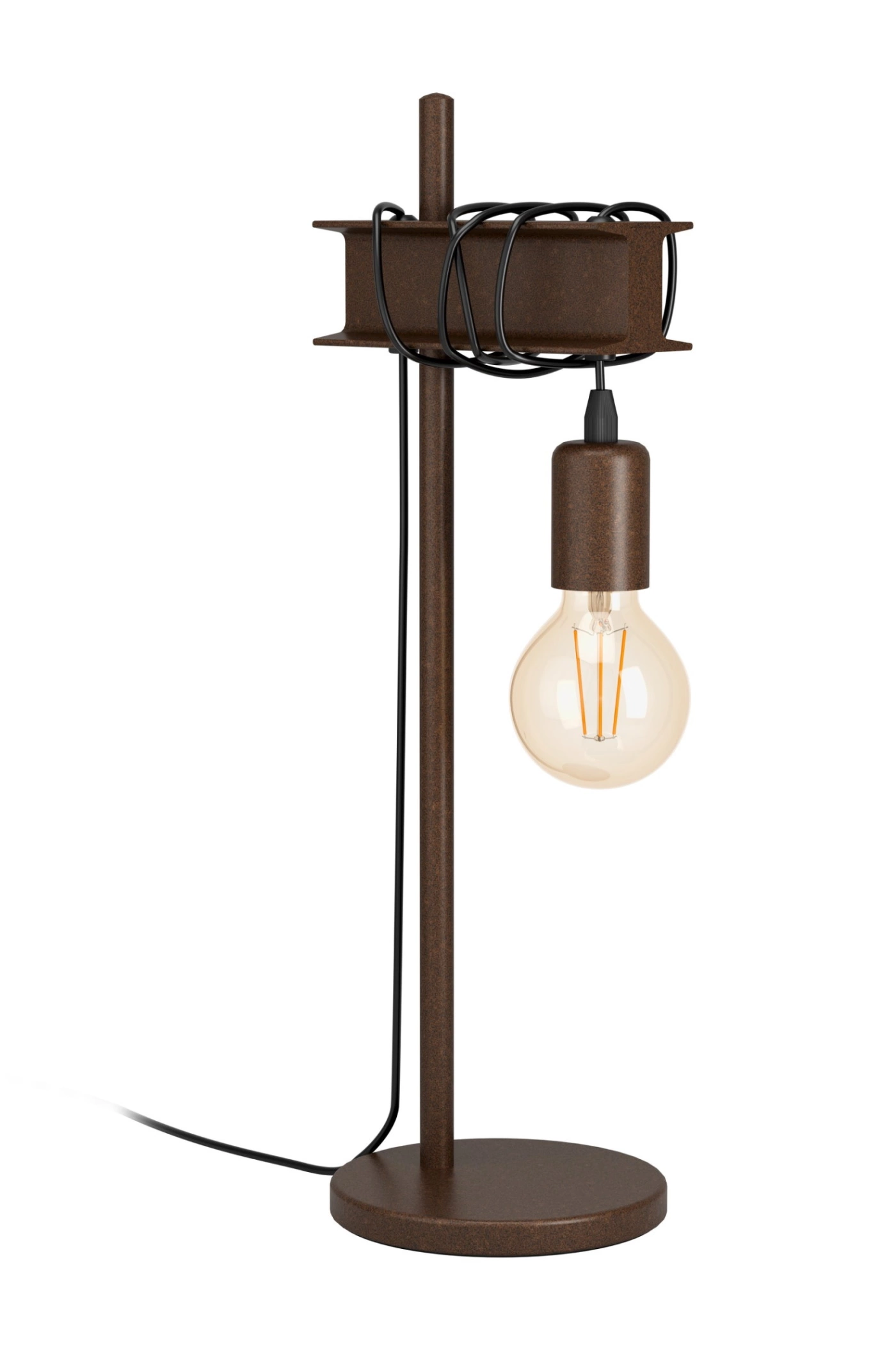   
                        Настільна лампа EGLO (Австрія) 54109    
                         у стилі Лофт.  
                        Тип джерела світла: cвітлодіодні led, енергозберігаючі, розжарювання.                                                                                                  фото 1