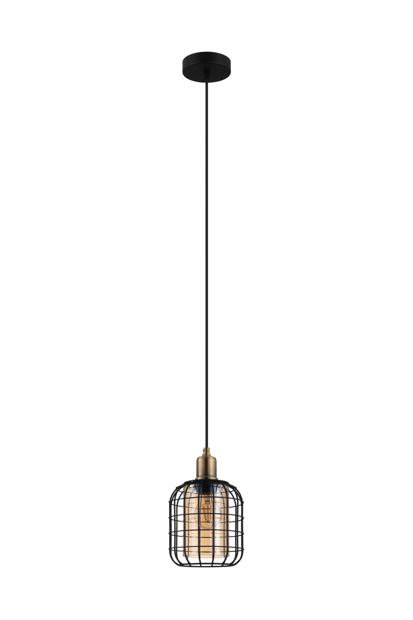   
                        
                        Люстра EGLO (Австрія) 54111    
                         у стилі Лофт.  
                        Тип джерела світла: світлодіодна лампа, змінна.                         Форма: Циліндр.                         Кольори плафонів і підвісок: Чорний, Жовтий.                         Матеріал: Сталь, Скло.                          фото 1