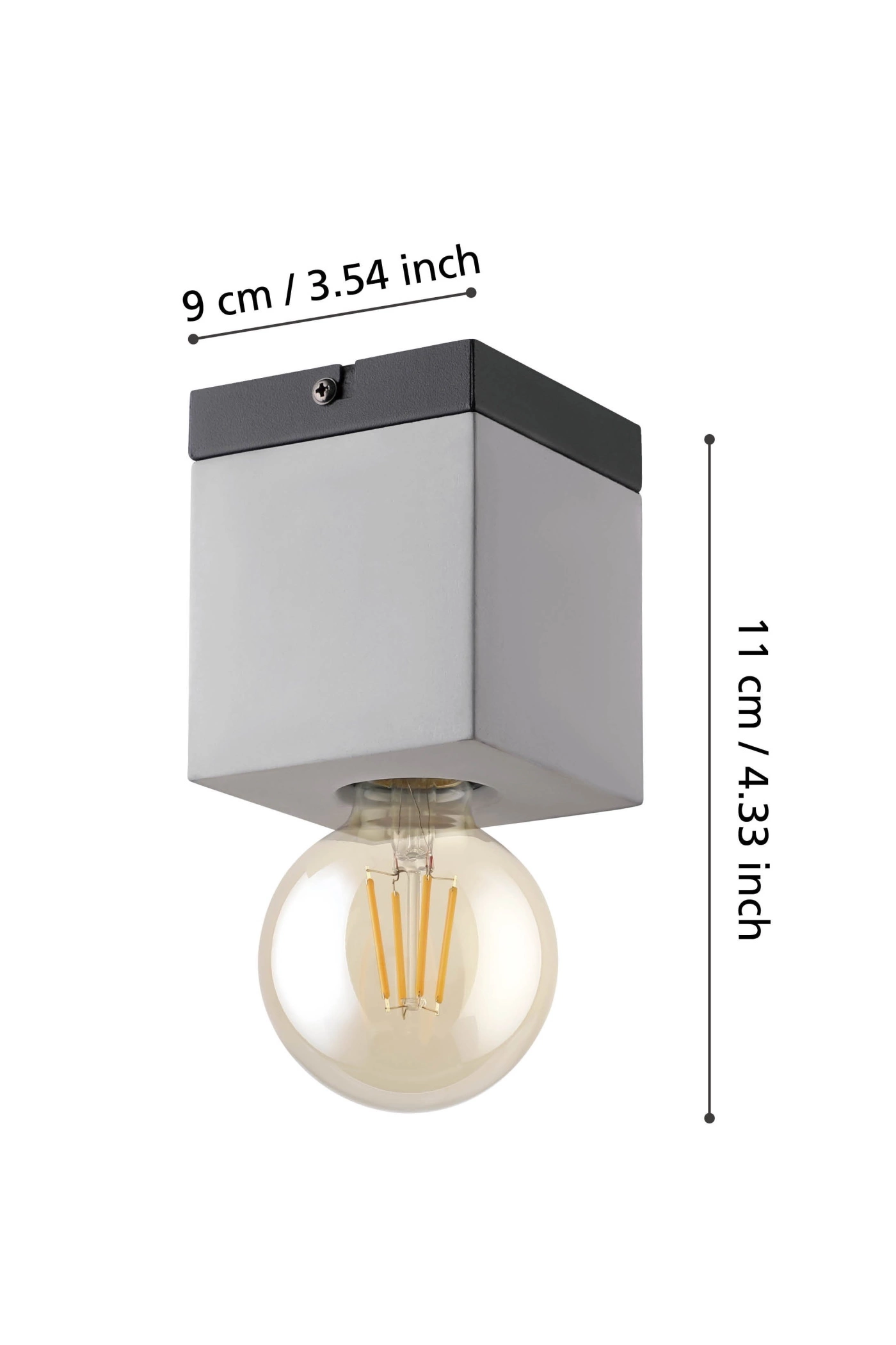   
                        
                        Точечный светильник EGLO (Австрия) 54146    
                         в стиле Лофт.  
                        Тип источника света: светодиодная лампа, сменная.                         Форма: Куб.                                                                          фото 2