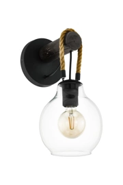   
                        
                        Бра EGLO (Австрія) 54162    
                         у стилі Кантрі, Скандинавський.  
                        Тип джерела світла: світлодіодна лампа, змінна.                                                 Кольори плафонів і підвісок: Прозорий.                         Матеріал: Скло.                          фото 1
