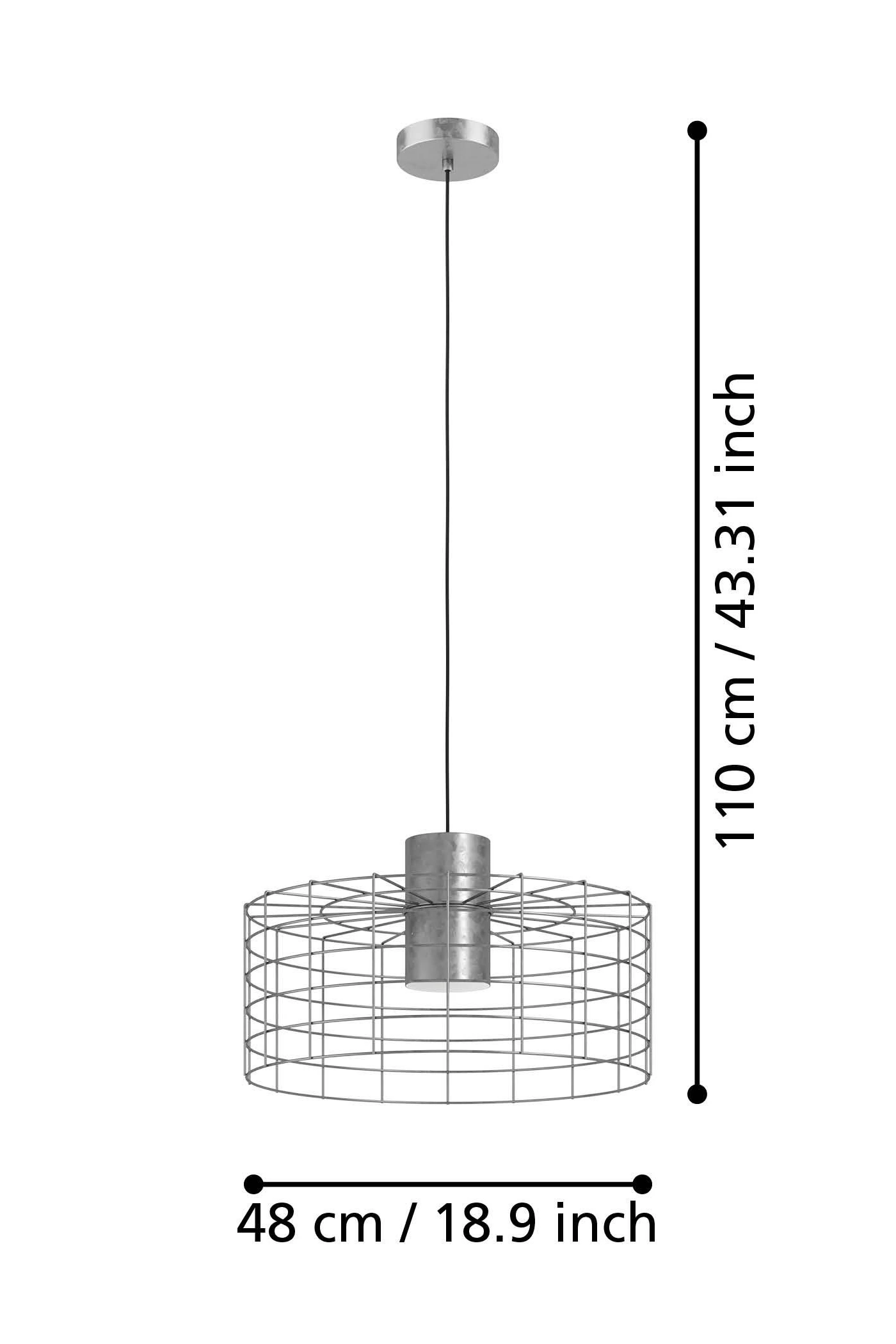   
                        
                        Люстра EGLO (Австрія) 54187    
                         у стилі Лофт, Хай-тек.  
                        Тип джерела світла: світлодіодна лампа, змінна.                         Форма: Циліндр.                         Кольори плафонів і підвісок: Сірий.                         Матеріал: Сталь.                          фото 4