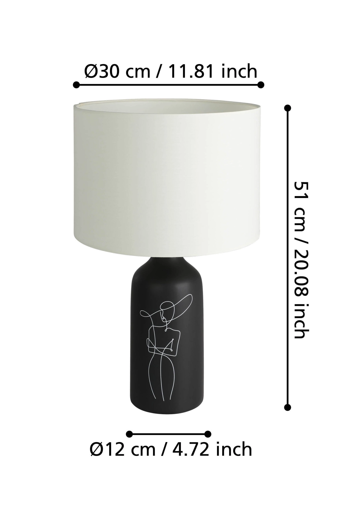   
                        
                        Настольная лампа EGLO (Австрия) 54232    
                         в стиле Модерн.  
                        Тип источника света: светодиодная лампа, сменная.                                                 Цвета плафонов и подвесок: Белый.                         Материал: Ткань.                          фото 5
