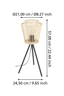   
                        
                        Настільна лампа EGLO (Австрія) 54238    
                         у стилі Кантрі.  
                        Тип джерела світла: світлодіодна лампа, змінна.                                                 Кольори плафонів і підвісок: Коричневий.                         Матеріал: Дерево.                          фото 4