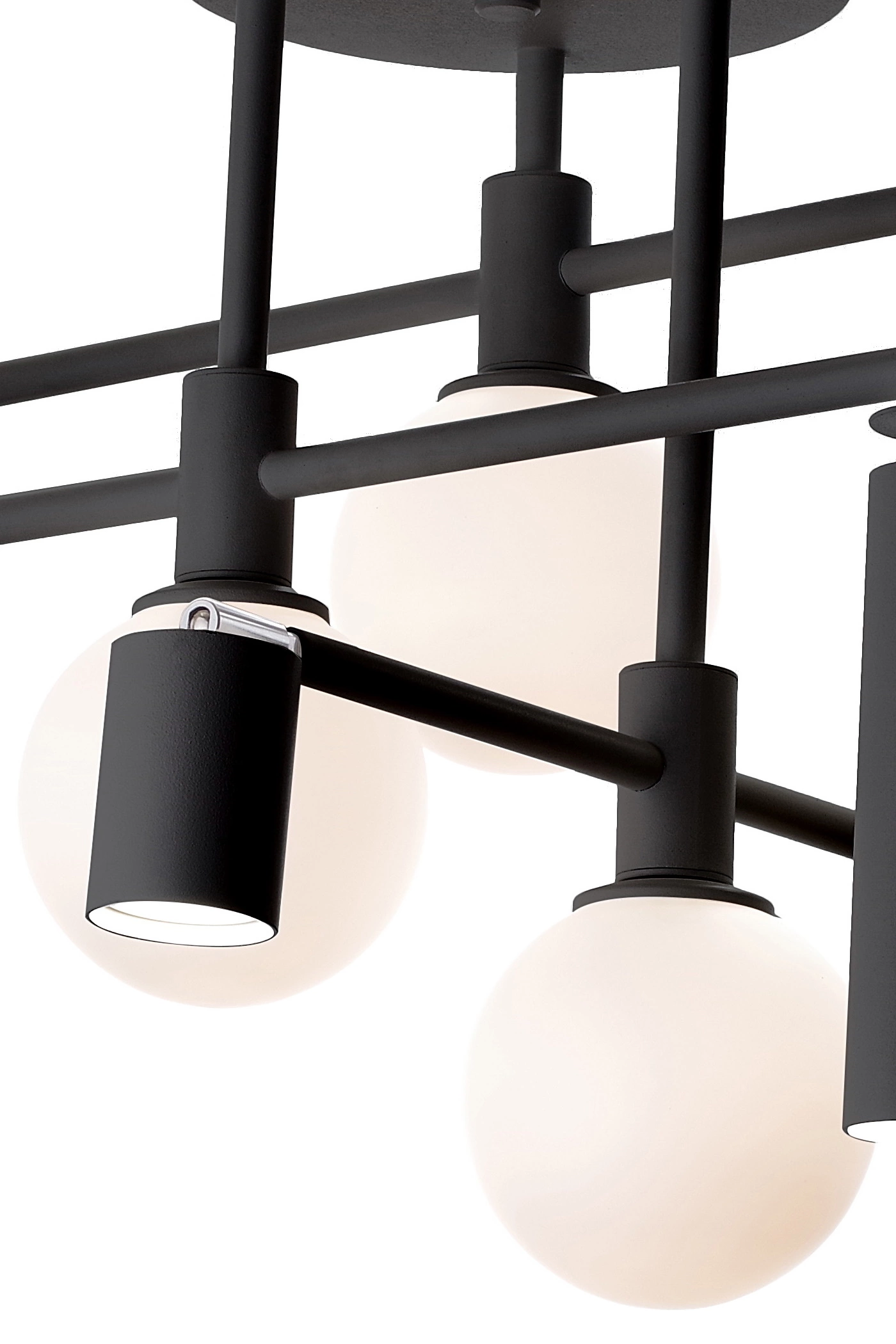   
                        
                        Люстра NB LIGHT (Україна) 54250    
                         У стилі Хай-тек, Модерн.  
                        Тип джерела світла: світлодіодна лампа, змінна.                         Форма: Асиметрична.                         Кольори плафонів і підвісок: Чорний, Білий.                         Матеріал: Метал, Скло.                          фото 2