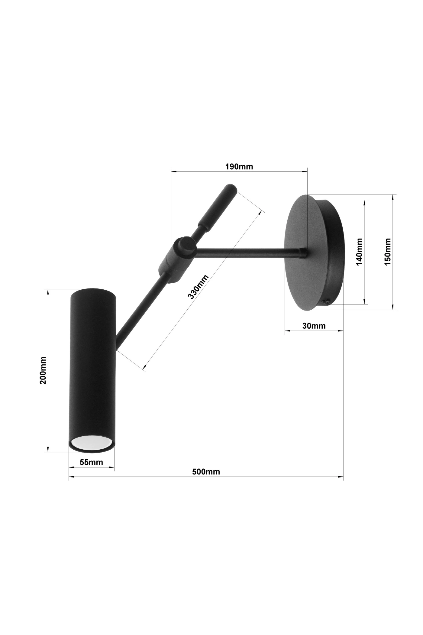   
                        
                        Бра NB LIGHT (Україна) 54275    
                         У стилі Хай-тек, Лофт.  
                        Тип джерела світла: світлодіодна лампа, змінна.                                                 Кольори плафонів і підвісок: Чорний.                         Матеріал: Метал.                          фото 5