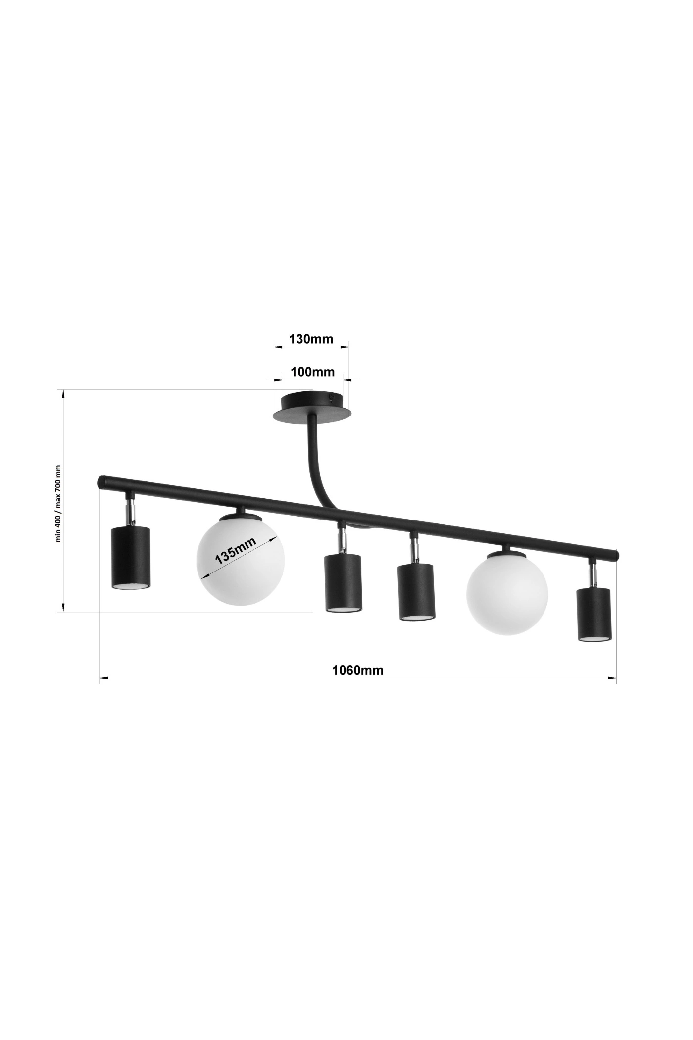   
                        
                        Люстра NB LIGHT (Україна) 54284    
                         у стилі Модерн, Хай-тек.  
                        Тип джерела світла: світлодіодна лампа, змінна.                         Форма: Прямокутник.                         Кольори плафонів і підвісок: Чорний, Білий.                         Матеріал: Метал, Скло.                          фото 5