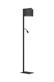   
                        
                        Торшер EGLO (Австрія) 54456    
                         у стилі Модерн.  
                        Тип джерела світла: світлодіодна лампа, змінна, вбудований led-модуль, незмінний.                                                 Кольори плафонів і підвісок: Чорний.                         Матеріал: Тканина.                          фото 1