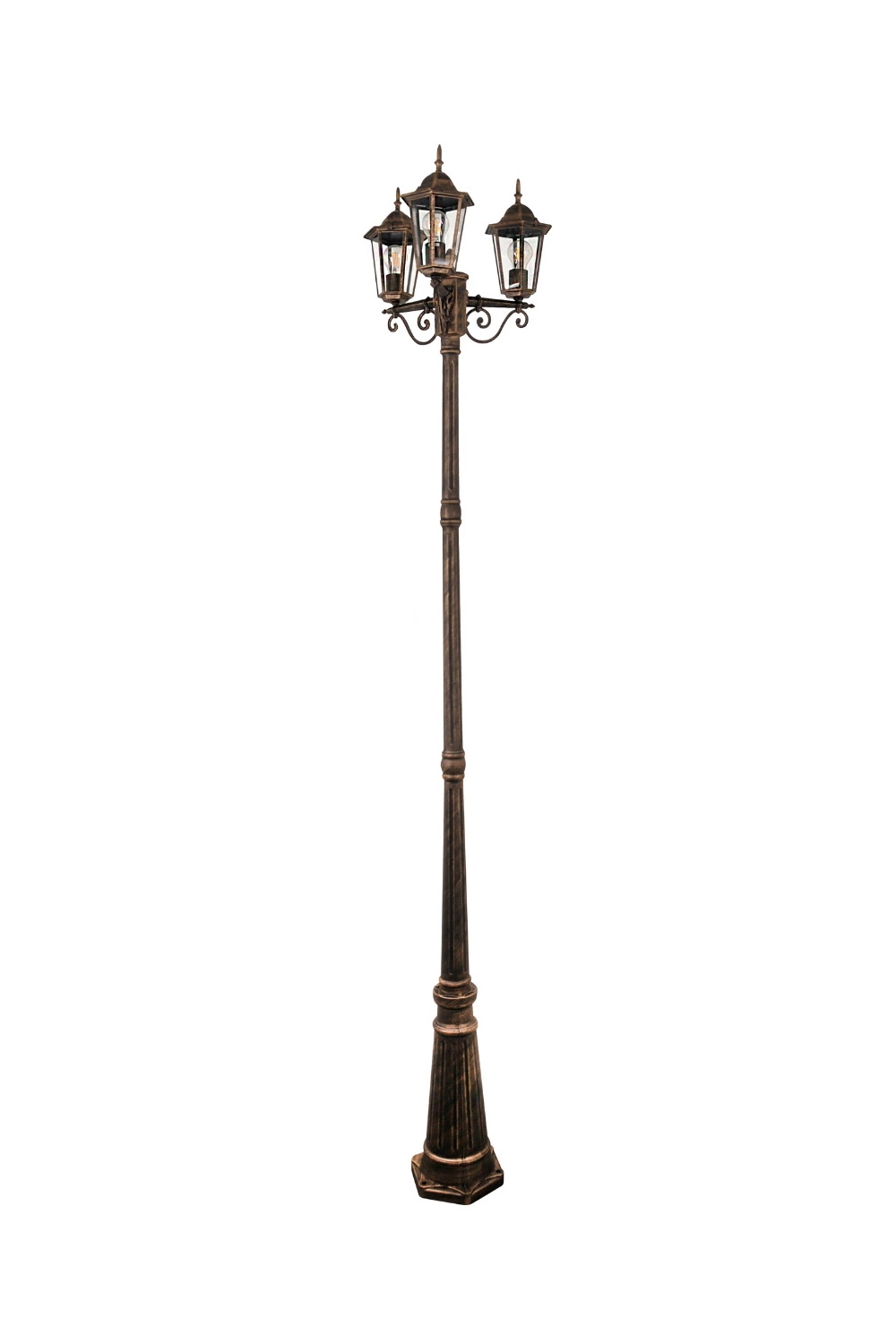   
                        
                        Світильник вуличний POLUX (Польща) 54507    
                         у стилі Класика.  
                        Тип джерела світла: світлодіодна лампа, змінна.                                                 Кольори плафонів і підвісок: Прозорий.                         Матеріал: Скло.                          фото 2