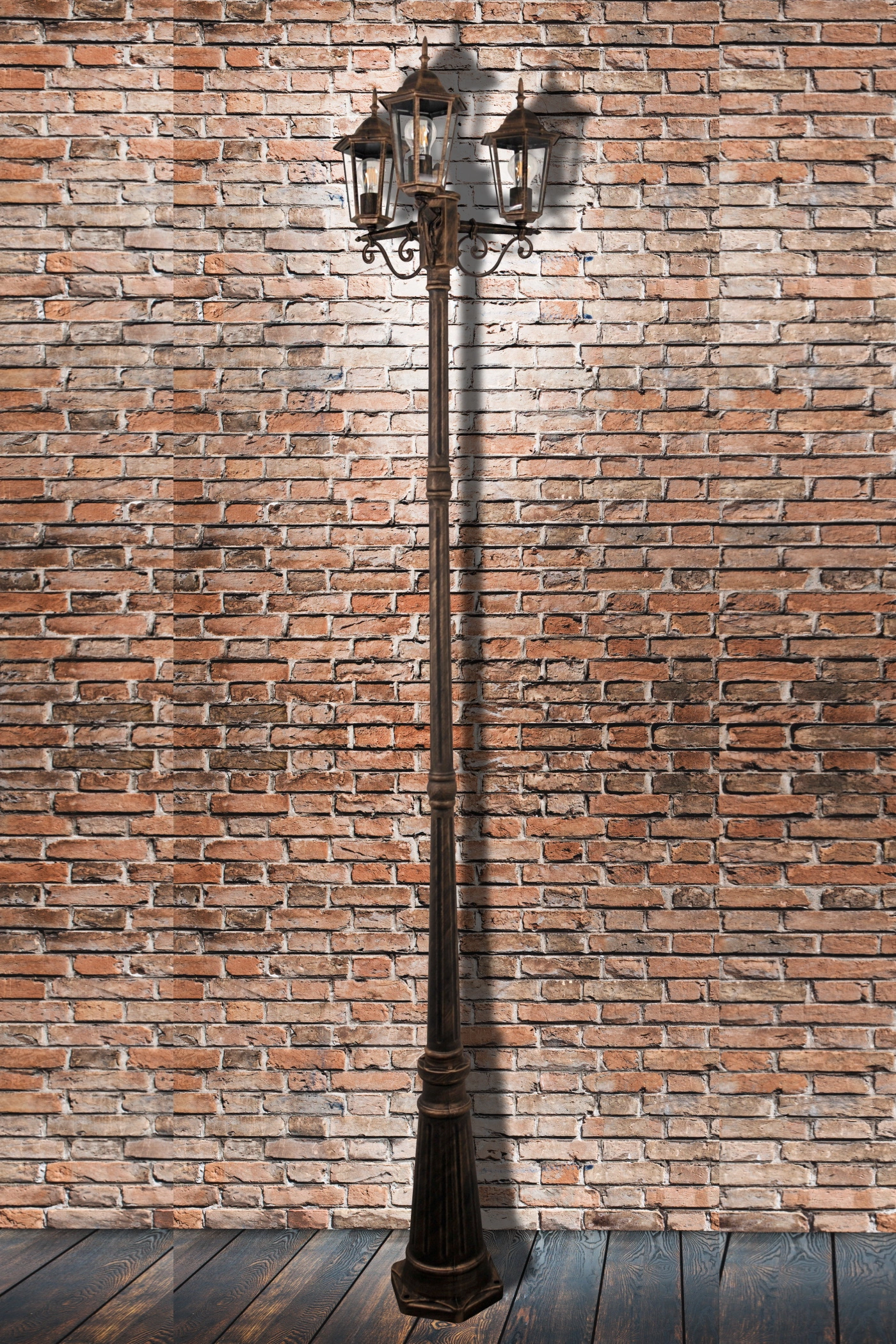   
                        
                        Светильник уличный POLUX (Польша) 54507    
                         в стиле Классика.  
                        Тип источника света: светодиодная лампа, сменная.                                                 Цвета плафонов и подвесок: Прозрачный.                         Материал: Стекло.                          фото 7