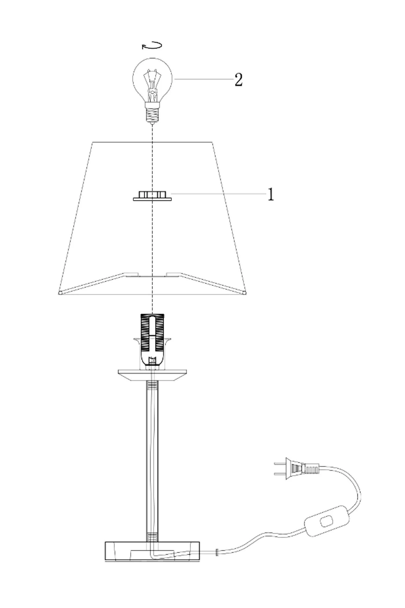  
                        
                        Настільна лампа VASMAR (Україна) 54886    
                         у стилі Класика.  
                        Тип джерела світла: світлодіодна лампа, змінна.                                                 Кольори плафонів і підвісок: Білий, Прозорий.                         Матеріал: Тканина, Скло.                          фото 6