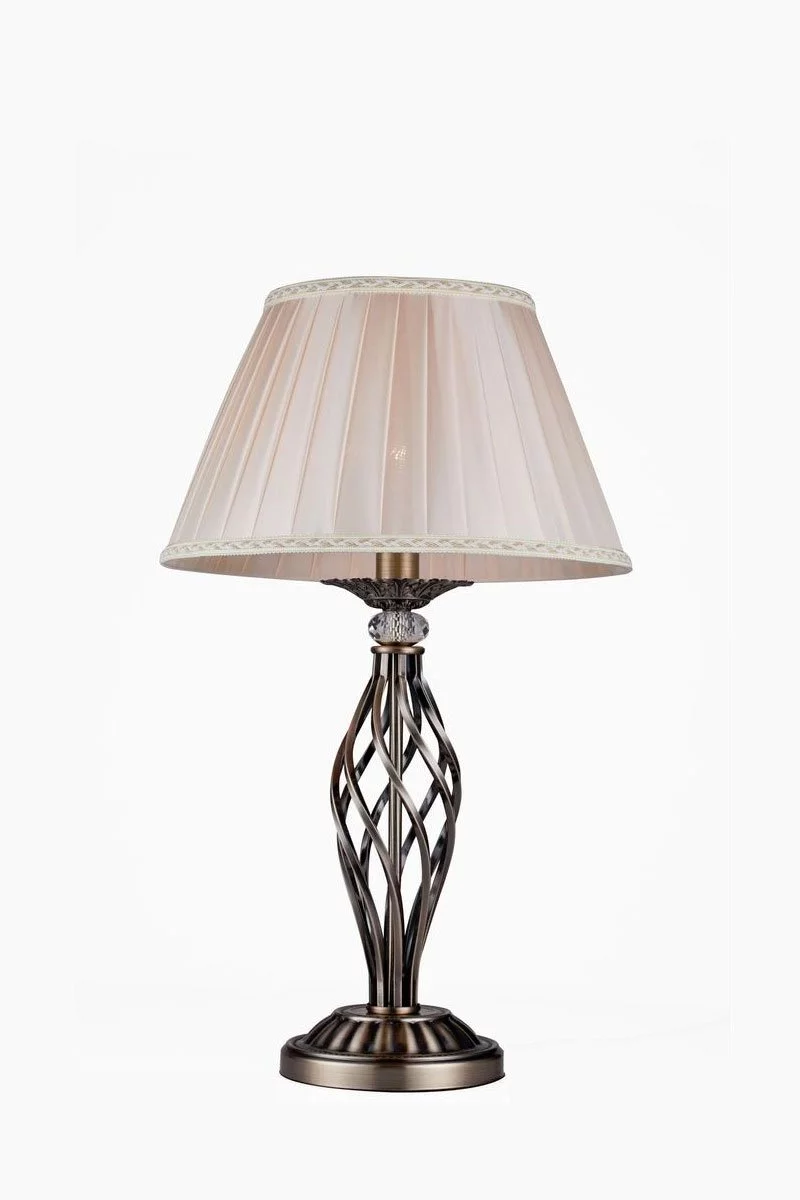   
                        
                        Настільна лампа VASMAR (Україна) 54949    
                         у стилі Класика.  
                        Тип джерела світла: світлодіодна лампа, змінна.                                                 Кольори плафонів і підвісок: Бежевий.                         Матеріал: Тканина.                          фото 4