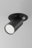  
                        
                        Точечный светильник VASMAR (Украина) 54975    
                         в стиле Хай-тек.  
                        Тип источника света: светодиодная лампа, сменная.                         Форма: Круг.                         Цвета плафонов и подвесок: Черный.                         Материал: Алюминий.                          фото 2