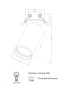   
                        
                        Точковий світильник VASMAR (Україна) 54981    
                         у стилі Хай-тек.  
                        Тип джерела світла: світлодіодна лампа, змінна.                         Форма: Коло.                         Кольори плафонів і підвісок: Білий.                         Матеріал: Алюміній.                          фото 10